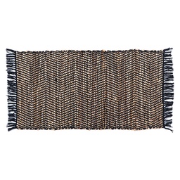 [230008969] Alfombra yute flecos 70x140cm