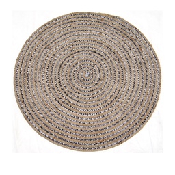 [230008965] Alfombra yute cotton 120cm