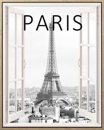 [230000300] Canvas city Paris 40x50cm