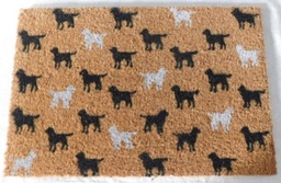 [230008926] Limpiapies Perros BN 40x60cm