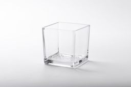 [230000227] Florero vidrio cubo 10cm