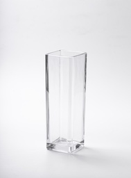 [230000229] Florero vidrio cubo 25cm