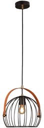 [230008365] Lámpara colgante globo metal S
