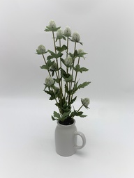 [230008108] Planta artificial flores blancas