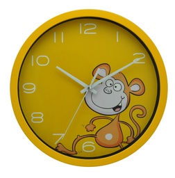 [230000335] Reloj monito amarillo 25cm