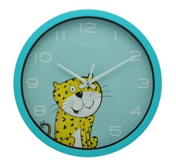 [230000337] Reloj Tigre turquesa 25cm