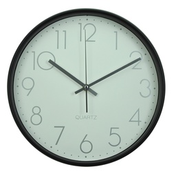 [230000341] Reloj moderno negro 30cm