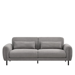 [230012317] Sofá 3 cuerpos Lucía gris
