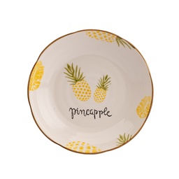 [230003518] Fuente Redonda Piña 20.3cm