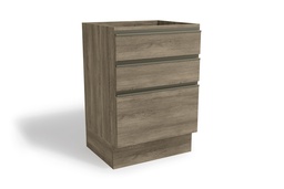 [230005212] Base cocina Maxxi café 3 cajones 60cm