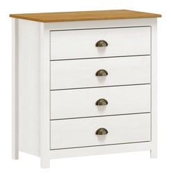 [230013424] Cómoda Topazio madera 4 cajones