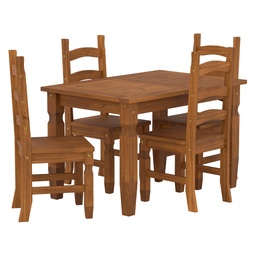 [230018629] Comedor 4 sillas Rustic madera