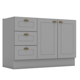 [230019116] Base cocina Americana gris 120cm