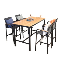 [230019830] Comedor bar 4 sillas Palermo
