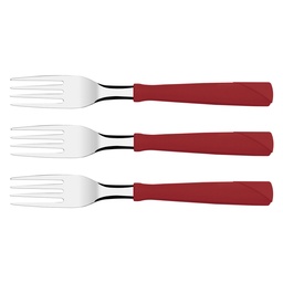 [230020367] Tenedores mesa rojo set de 3 23162/370