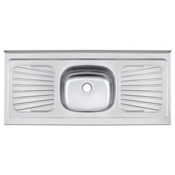 [230020435] Lavaplatos de Acero Inoxidable 120x52 1
