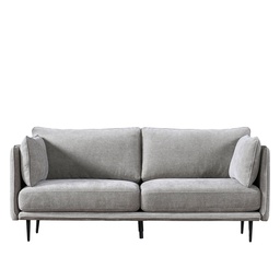 [230021004] Sofá 3 cuerpos Dayton gris oscuro