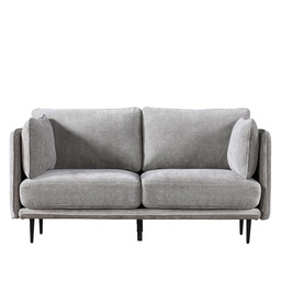 [230021005] Sofá 2 cuerpos Dayton gris oscuro