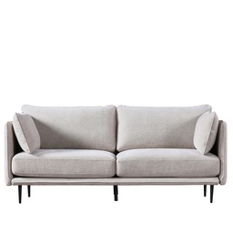[230021006] Sofá 3 cuerpos Dayton gris claro
