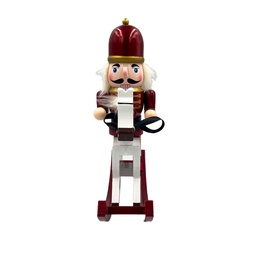 [230022138] Cascanueces navidad balancin madera 38cm