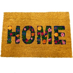 [230025406] Limpiapies home flores 40x60cm
