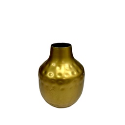 [230025592] Florero dorado deco 9x12cm