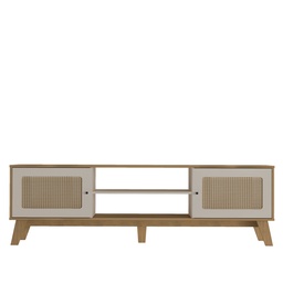 [230025711] Rack Charlotte - Roble/ Off White