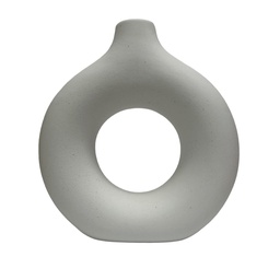 [230025893] Florero cerámica Tromso 21.5x23.3cm