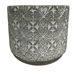 [230025914] Macetero cemento Rabat 18cm