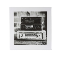 [230027063] Canvas B&W retro 2 35x5cm