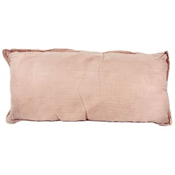 [230027402] Cojín gasa algodón rosa 45x100