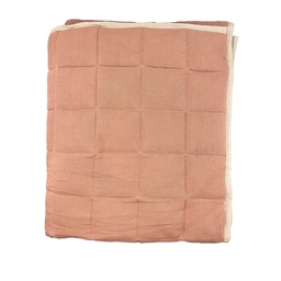 [230027408] Piecera gasa rosa 90x210cm