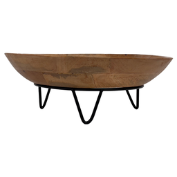 [230029174] Fuente madera con pedestal 40cm