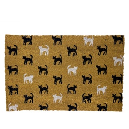 [230029325] Limpiapies gatos BN 40*60