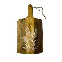 [230029555] Tabla aperitivo madera diseño 36x19cm