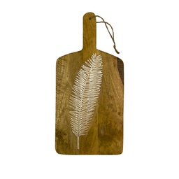 [230029556] Tabla aperitivo madera diseño 51x15cm