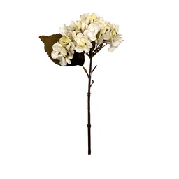 [230030183] Hortensia artificial blanco 33cm