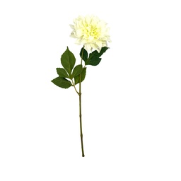 [230030225] Flor artificial blanca 62cm