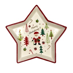 [230030634] Pocillo navidad 23x22cm estrella