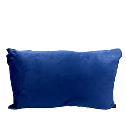 [230030951] Cojín velvet azul marino 30x50cm