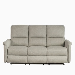 [230031139] Sofá reclinable 3 cuerpos Milos beige