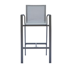 [230031162] Silla Bar Terraza 56X66X105 gris Wardell