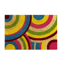 [230031181] Limpiapies círculo colores 40x60cm