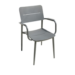 [230031203] Silla Terraza Granada negro 