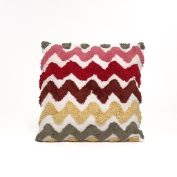 [230031297] Cojín kids zigzag verde 40x40cm