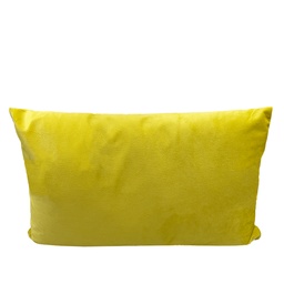 [230031474] Cojín velvet verde limón 30x50cm