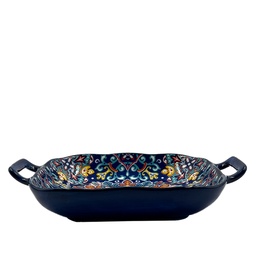 [230031942] Fuente cuadrada Marrakesh 23cm