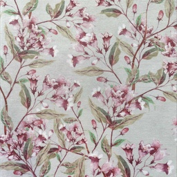 [230032169] Mantel género Pink Flower 140x250cm