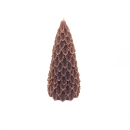 [230032810] Vela árbol café 6,5x14cm