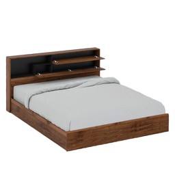 [230033425] Cama 2 plazas Boegel café 200x150cm